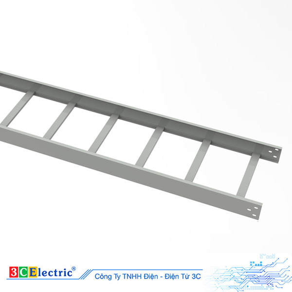 Thang cáp sơn tĩnh điện RAL-7035