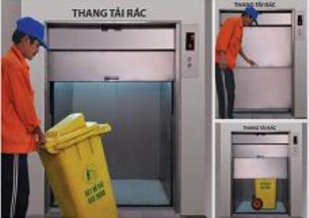 Thang máy tải rác
