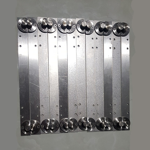 Thanh kẹp inox cho máy may lập trình