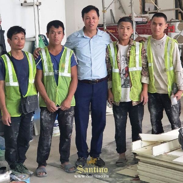 Thi công trần Picomat
