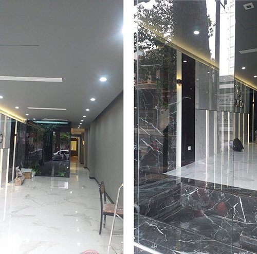 Thi công cửa hàng