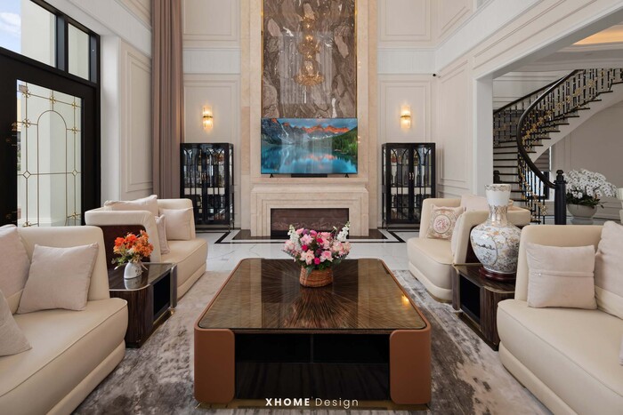 Thiết kế thi công biệt thự tân cổ điển Thiên An Villa