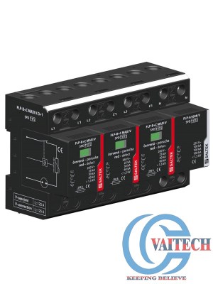 Thiết bị cắt sét sơ cấp Type 1+2- FLP-B+C-MAXI-V/3+1