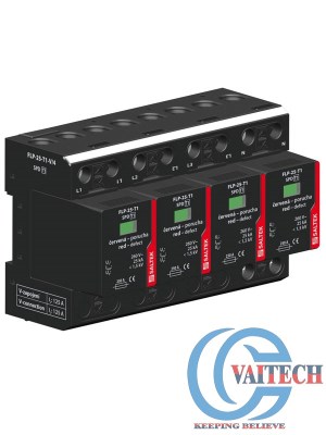 Thiết bị cắt sét sơ cấp Type 1 - FLP-25-T1-V/4