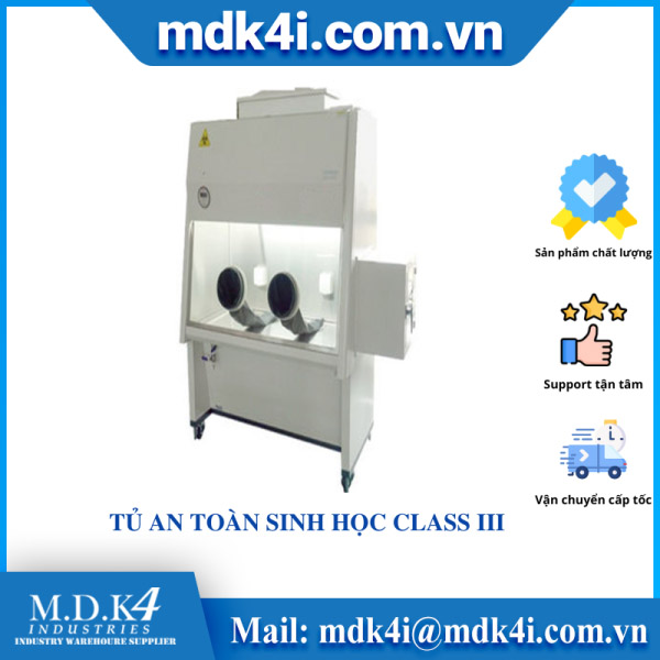 Tủ an toàn sinh học Class III Model LV-BCS12T