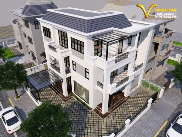 Thiết kế biệt thự Vanda.vn