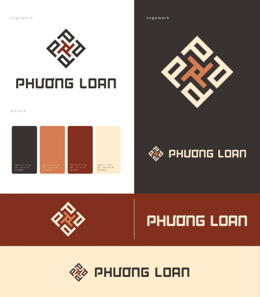 Thiết kế Brand Guideline cho Phương Loan