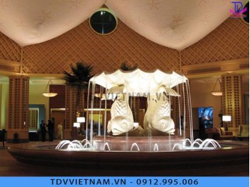 Thiết kế đài phun nước trong nhà
