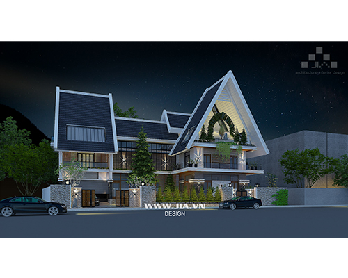 Thiết kế kiến trúc biệt thự
