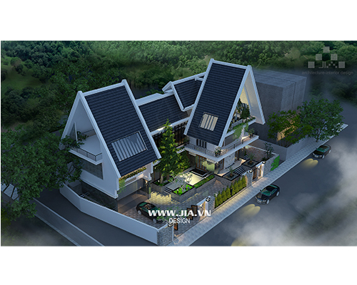 Thiết kế kiến trúc biệt thự