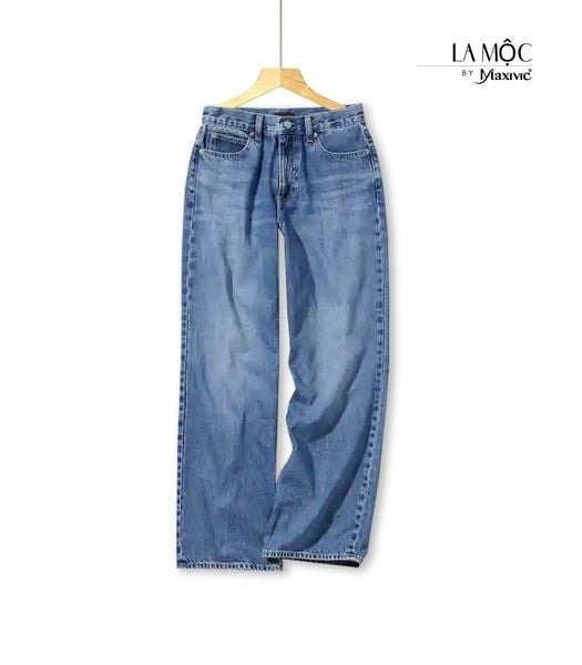 Quần jeans nam ống suông La Mộc