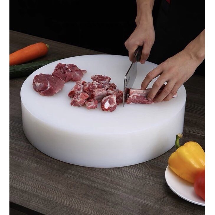 Thớt nhựa tròn 40cm dày 10cm