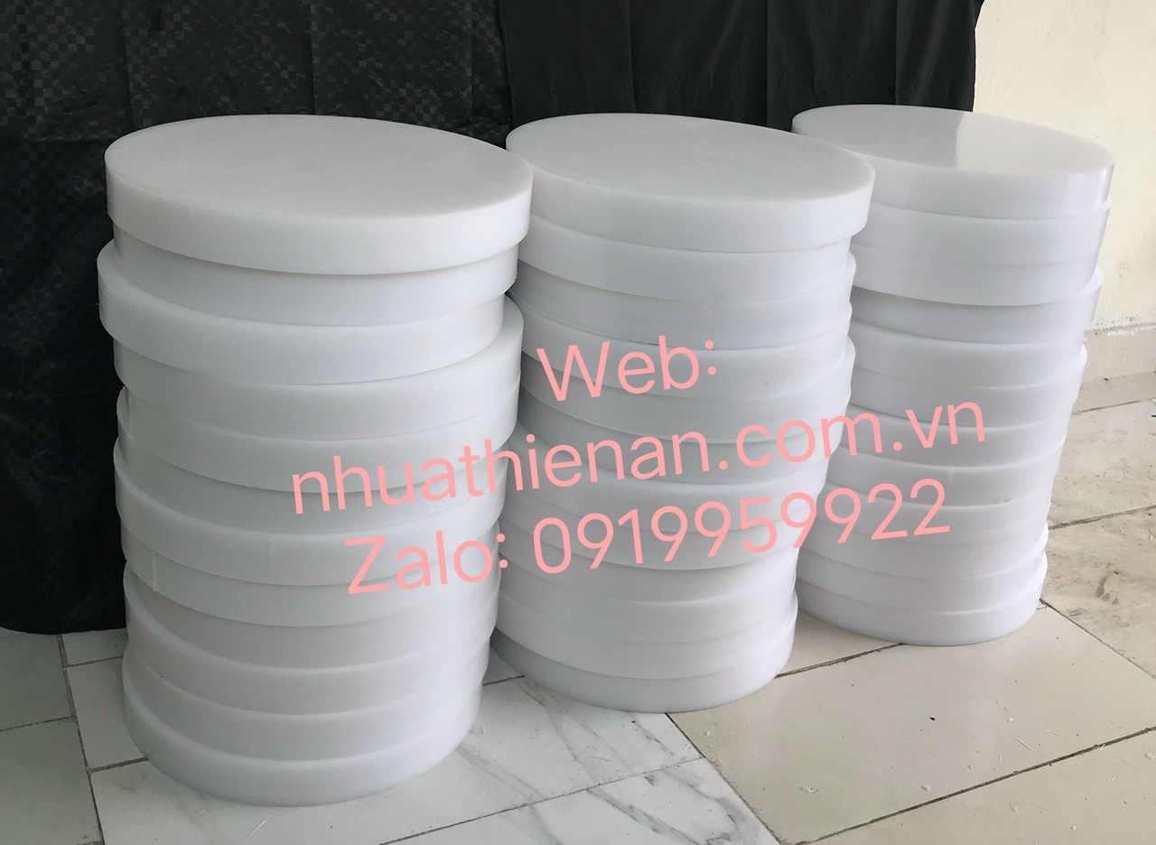 Thớt nhựa tròn 40cm dày 5cm