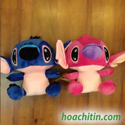Thú nhồi bông stitch xanh hồng
