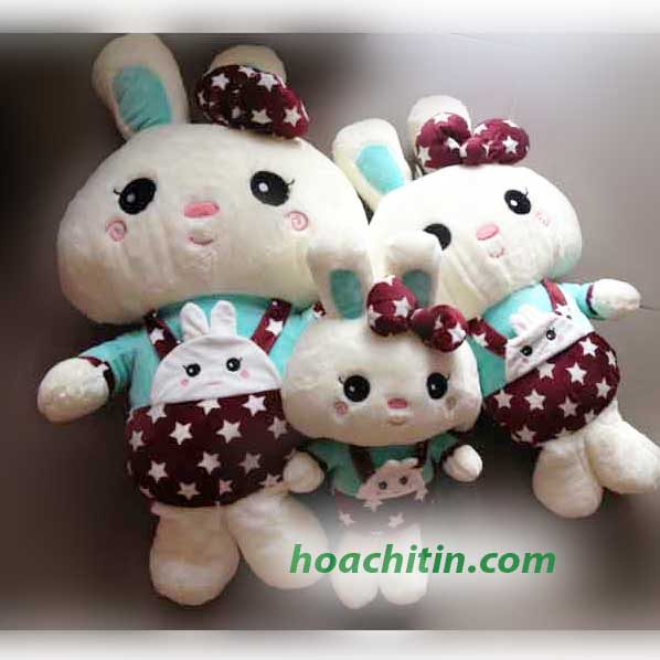 Thú nhồi bông thỏ toto