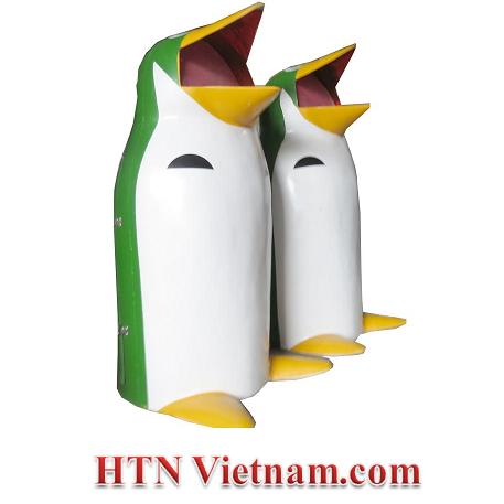 Thùng rác ngoài trời