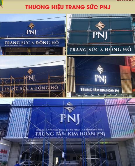 Dự án thương hiệu trang sức Pnj