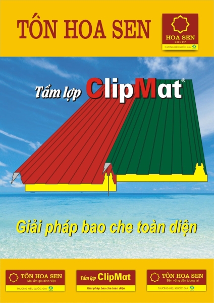 Tôn Hoa Sen mạ màu