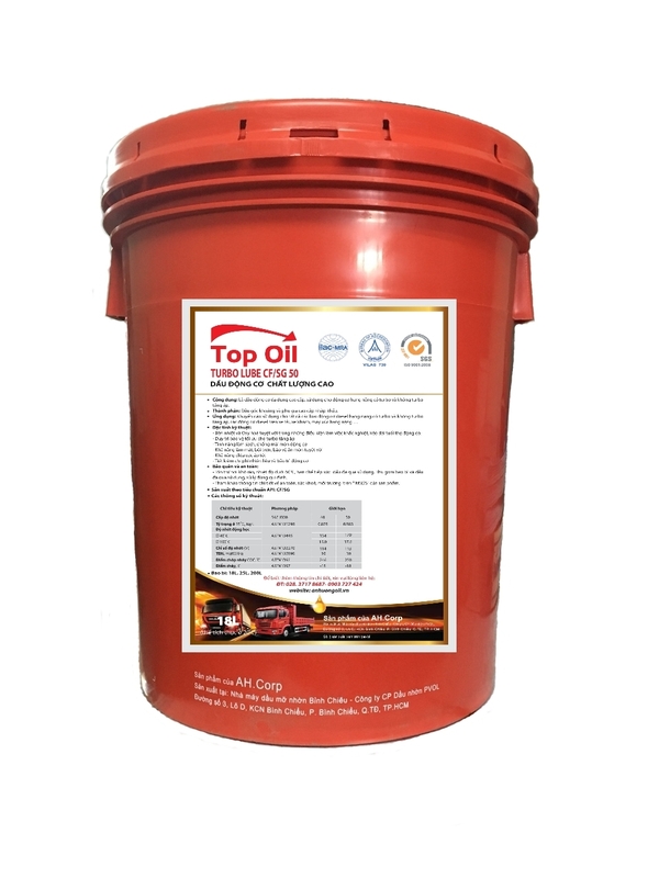 Dầu nhớt Top Oil Engine HD 40 - 18L