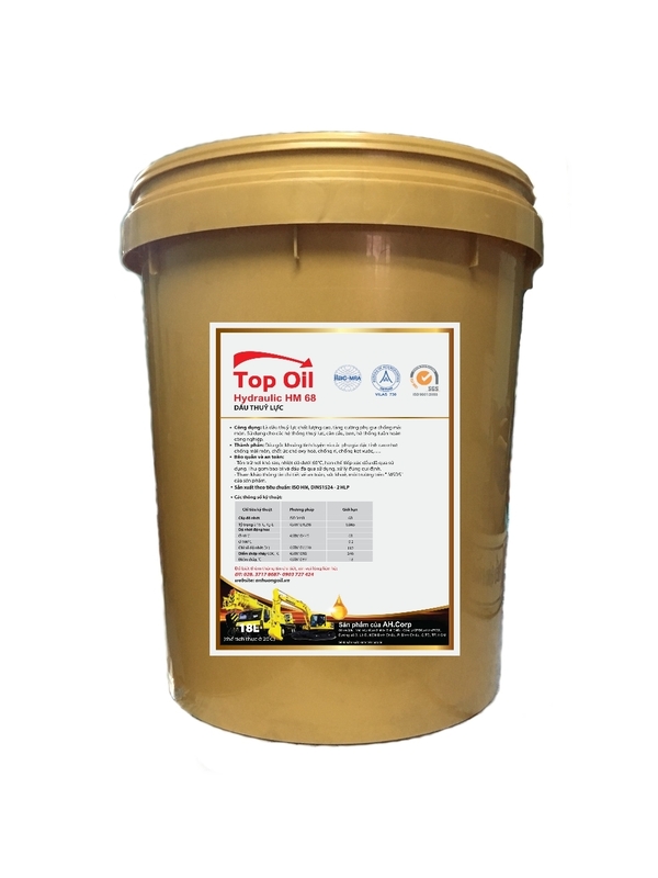 Dầu nhớt Top Oil Hydraulic HM 46 - 18L