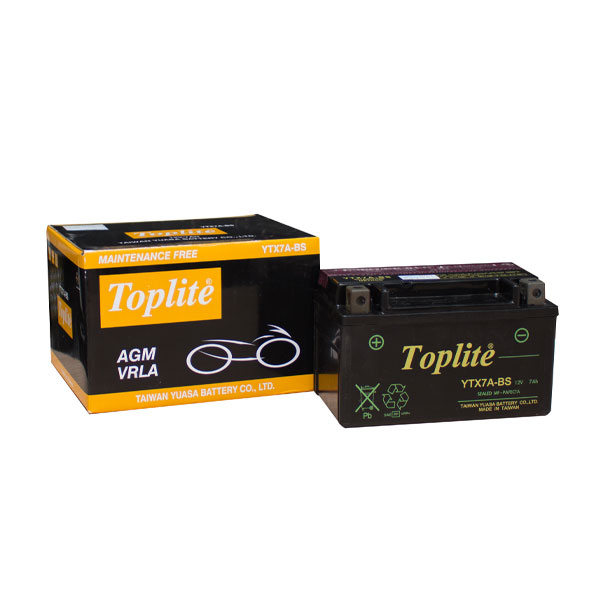 Ắc quy Toplite YTX7A-BS