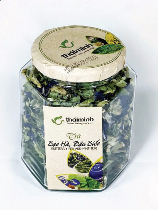 Trà bạc hà đậu biếc 40g