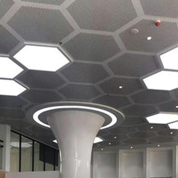 Trần nhôm Austrong Hexagon