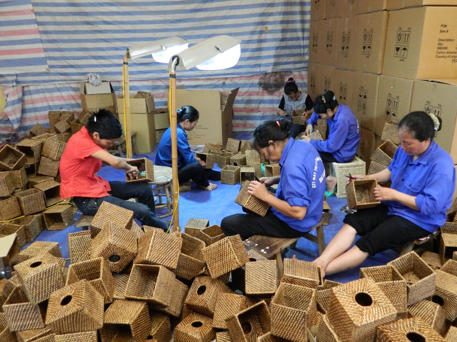 Hình ảnh nhà xưởng công ty Ngọc Động Hà Nam