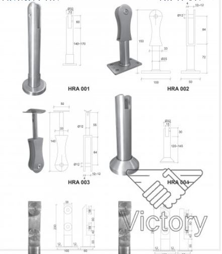 Trụ lan can HRA