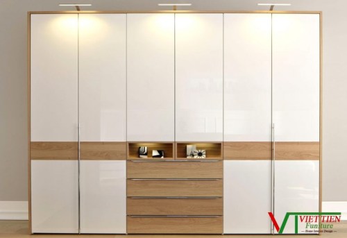 Tủ quần áo gỗ công nghiệp