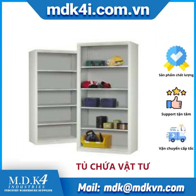 Tủ vật tư 2 cánh MDK4i-1406