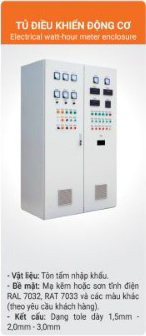 Lắp đặt tủ bảng điện
