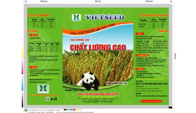 Túi lúa chất lượng cao