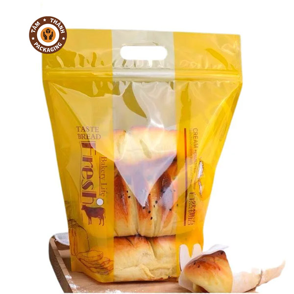 Túi zipper đựng bánh mỳ