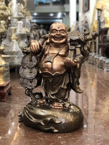 Tượng di lặc đồng