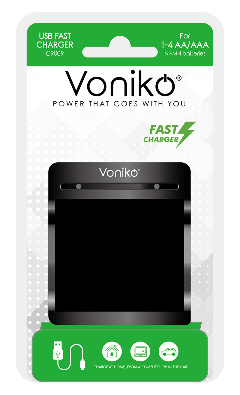 Bộ sạc nhanh USB Voniko C9009