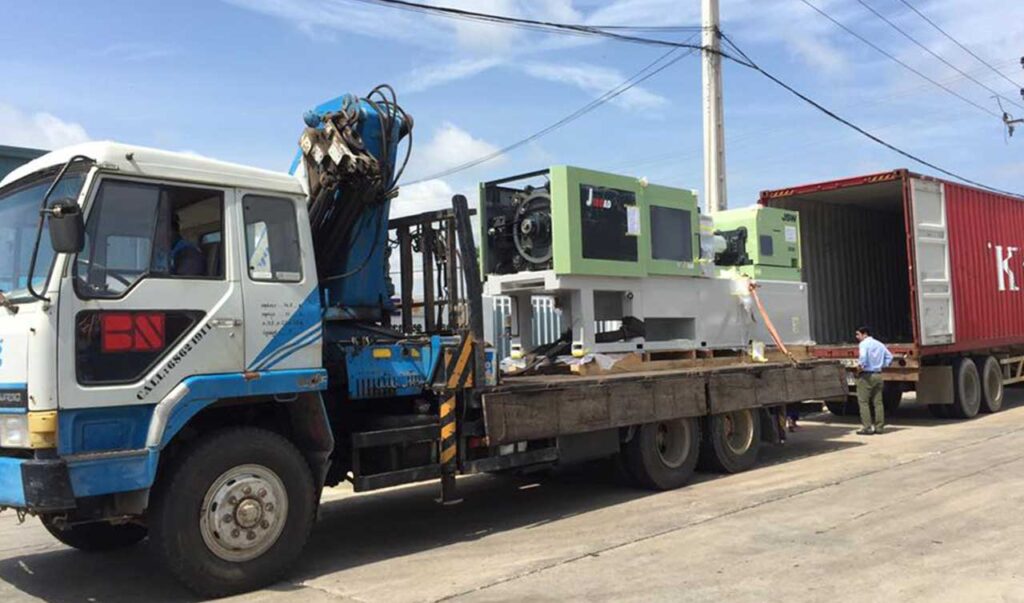Vận chuyển máy móc nguyên khối