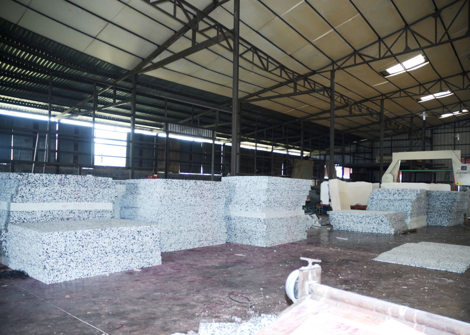 Nệm mút ép tái sinh