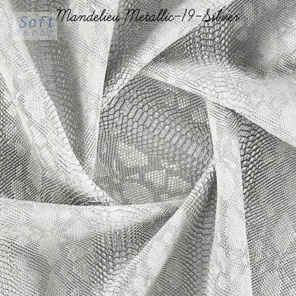 Vải Acacia Prestige Cannes - Mandelieu Metallic