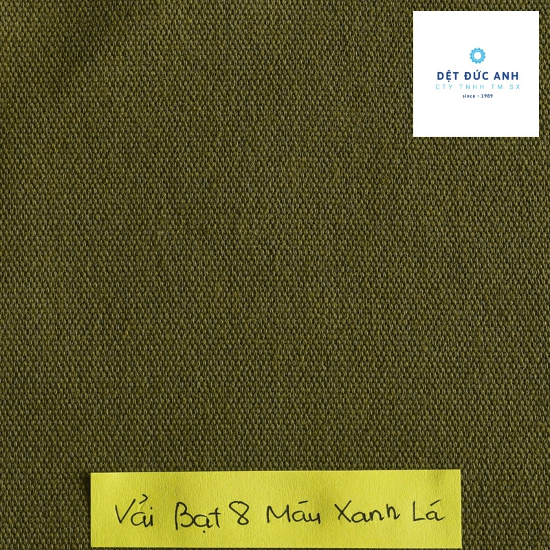 Vải bạt 8 màu xanh lá