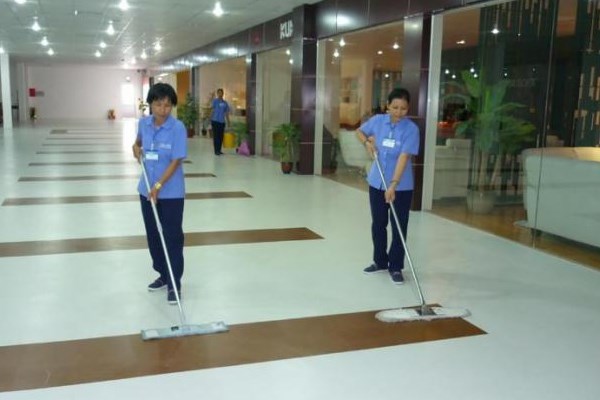 Dịch vụ vệ sinh tòa nhà
