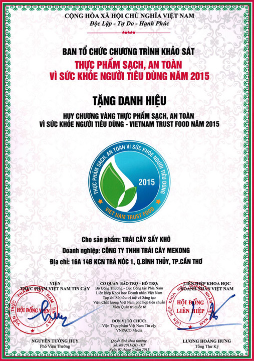 Vietnam Trust Food 2015
