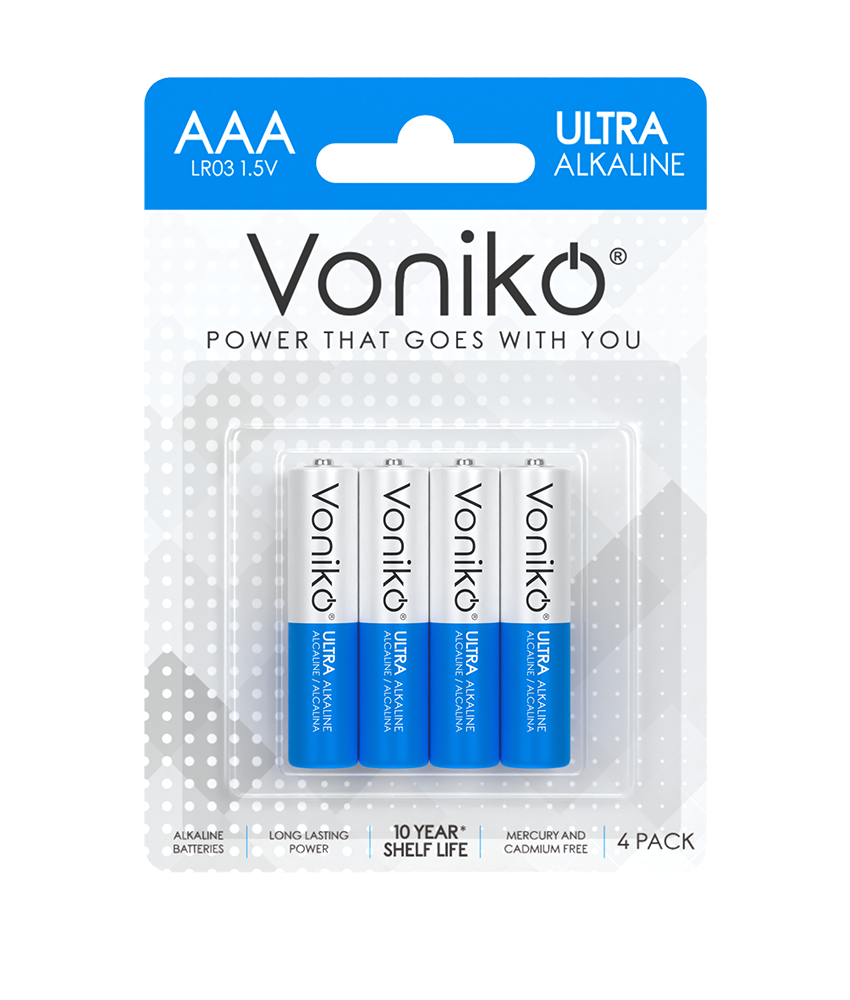 Pin kiềm Voniko AAA LR03 1.5V
