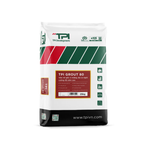 Vữa rót đa dụng gốc xi măng, bù co ngót TPI Grout 80