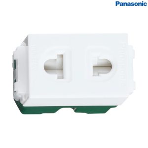 WEV1081SW – Ổ cắm đơn có màng che Panasonic dòng Wide