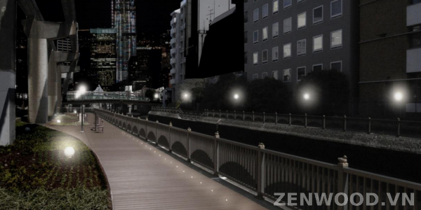 Hệ thống sàn Zenwood đèn LED
