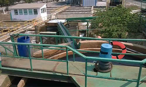 Hê thống xử lý nước thải nhà máy dệt nhuộm