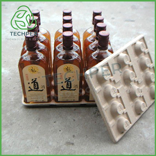 Khay giấy đựng rượu