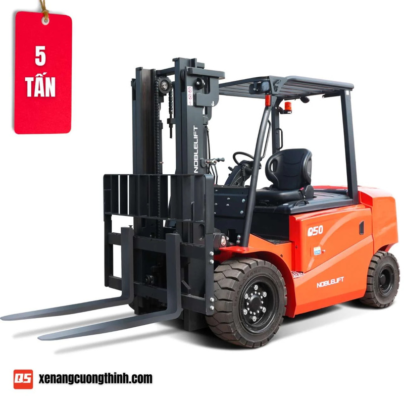 Xe nâng điện 5 tấn