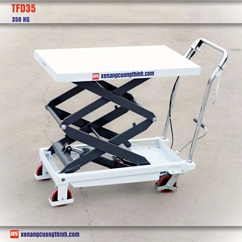 Xe nâng mặt bàn 350Kg